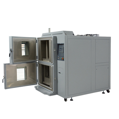 Good price Touch Screen Hot Cold Thermal Shock Test Chamber Two Zone Design Mil-Std 810 Standard online