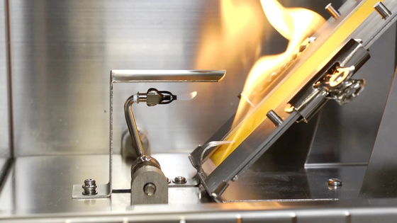 Good price 45 Degree Automatic Flammability Test Chamber for Furniture Industry online