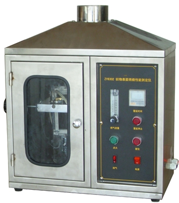Good price Textile Fabrics Ignitability And Burning Tester ISO 10047 Robust Construction online