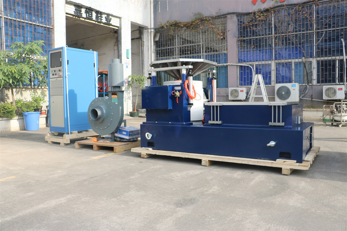 10kN Electrodynamic Shaker Machine with 800x800mm Horizontal Slip Table for Three-Axis Vibration Tes
