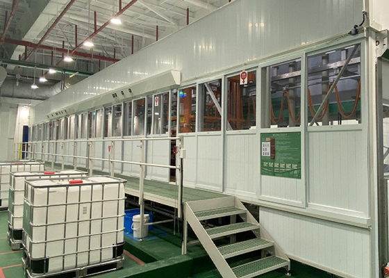 Good price Automatic Copper Plating Line Barrel Plating Style PCB Electroplating Machinery online